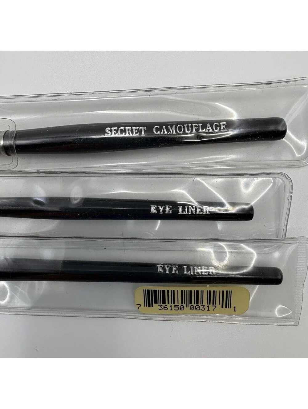 Laura Mercier 7 piece Brush Set+Bag Small Travel NEW